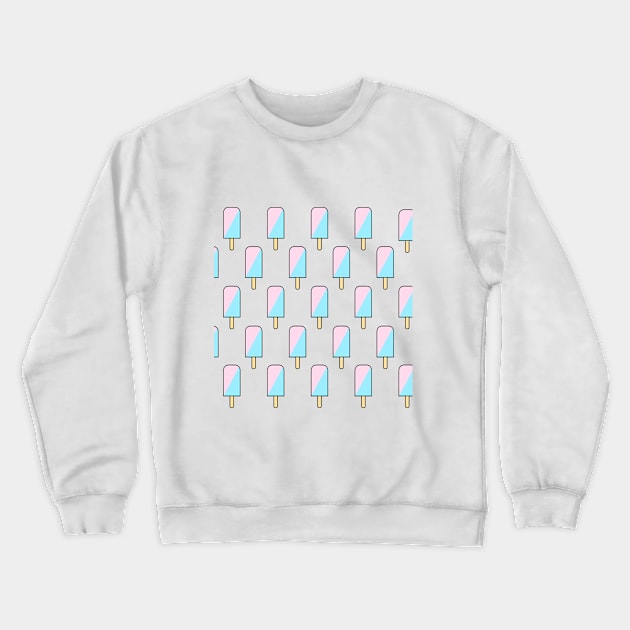 Ice cream pattern Crewneck Sweatshirt by DarkoRikalo86